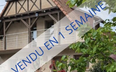 A  2 min d’Obernai  – Maison très belle prestation – 7p.