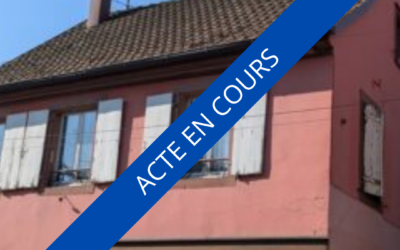 Goxwiller – Grande maison 7p. -145m² – Atelier – Exclusivité