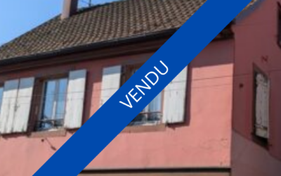 Goxwiller – Grande maison 7p. -145m² – Atelier – Exclusivité